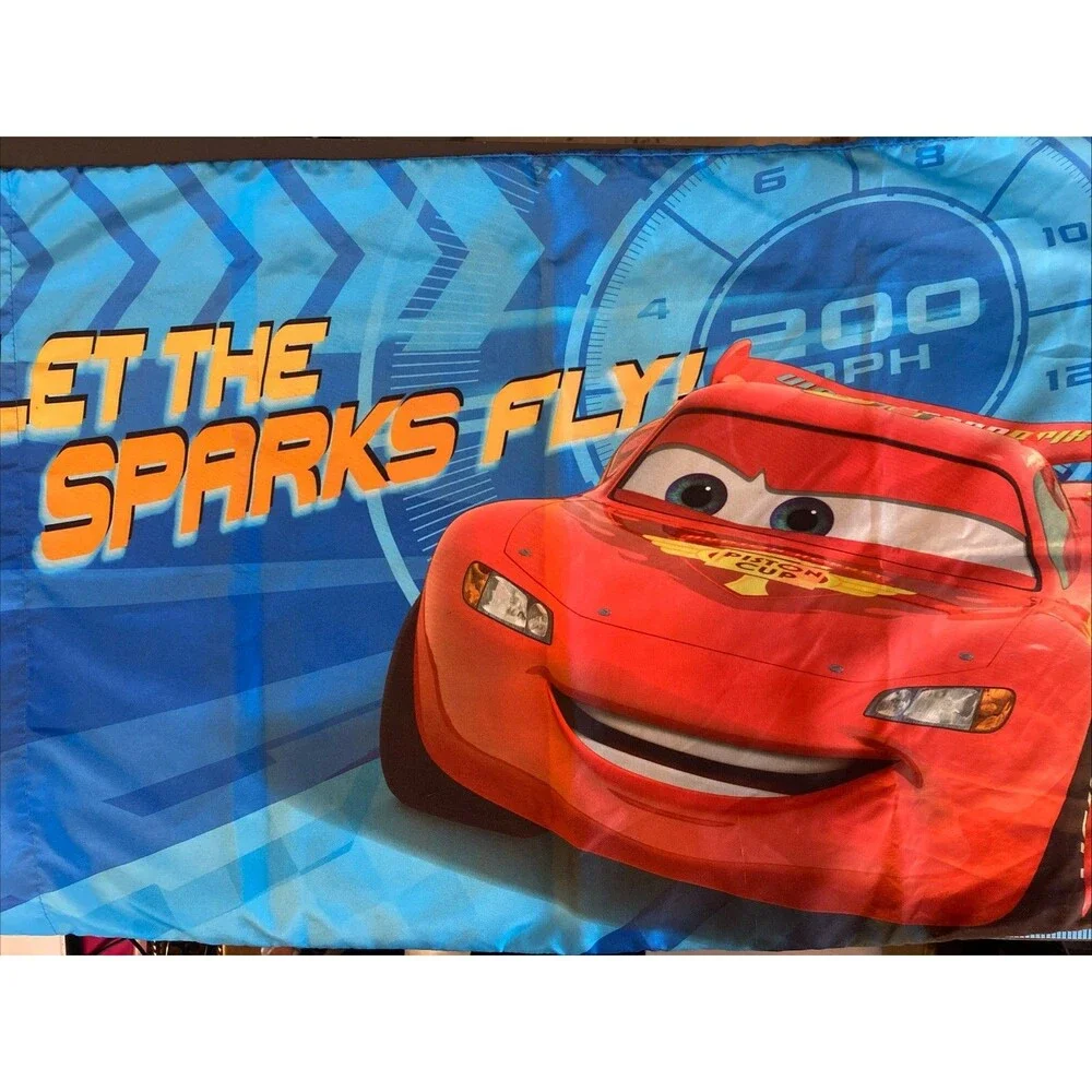 Disney Pixar Cars Jet Speed McQueen Standard Size Single Pillowcase